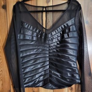 black gothic blouse